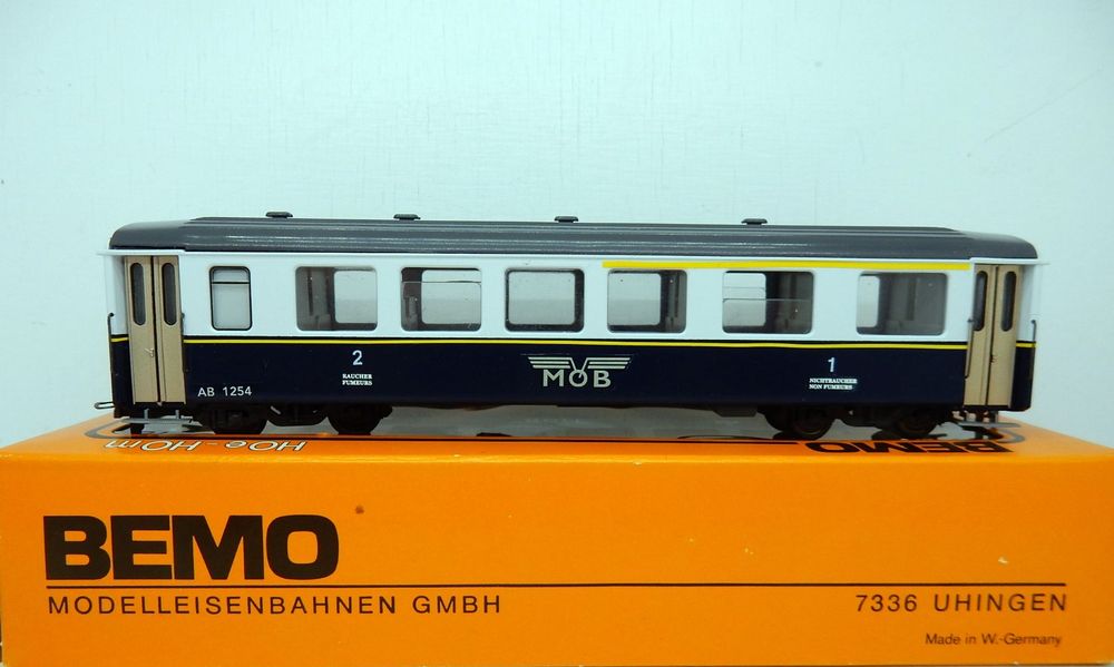 BEMO H0m A 104 Personenwagen 1.Kl MOB 3292 314