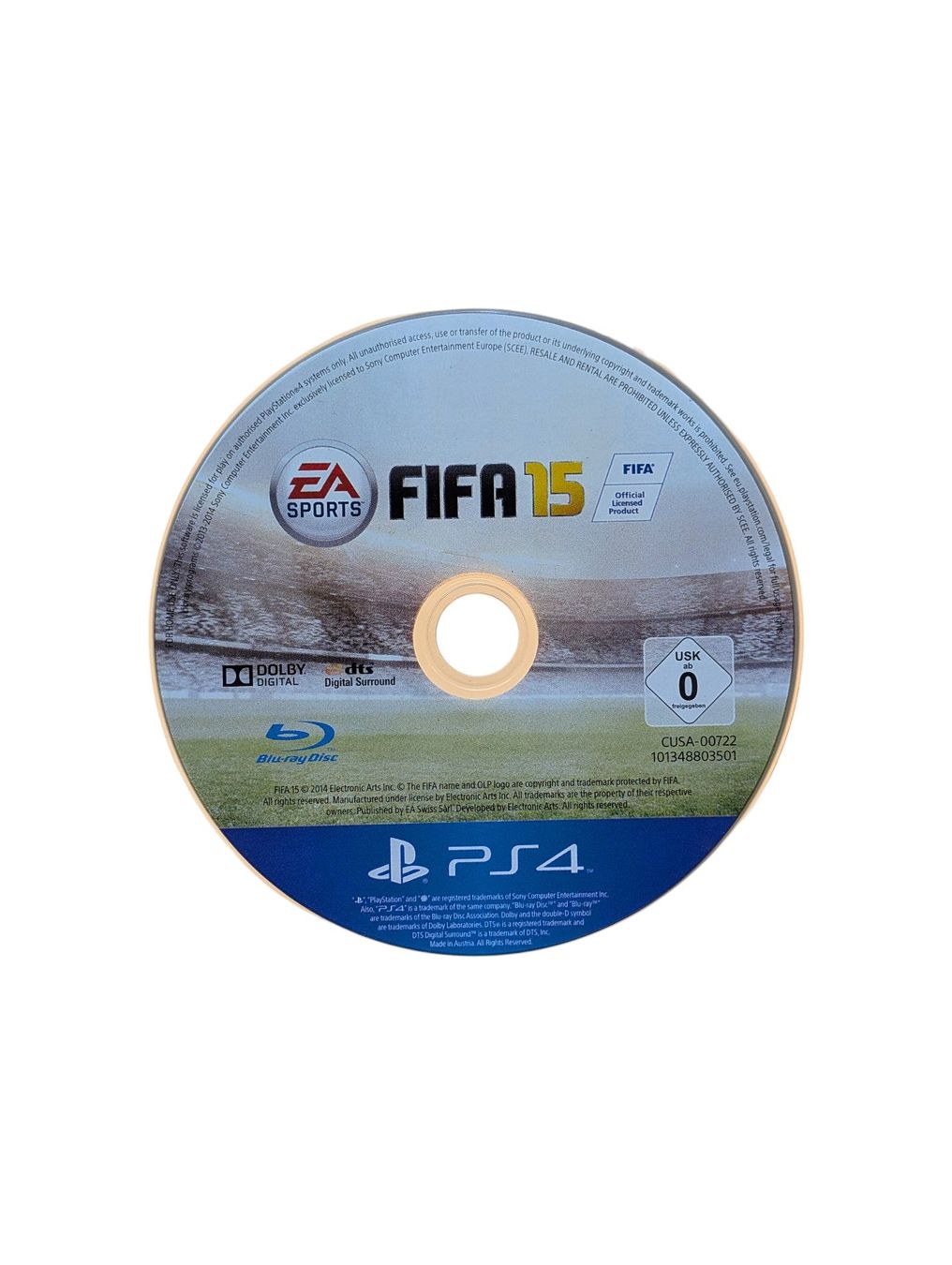 Sony Giochi: Fifa 15 PS4 Nur CD – Usato da Domat/Ems venduto da IsseldorsShop