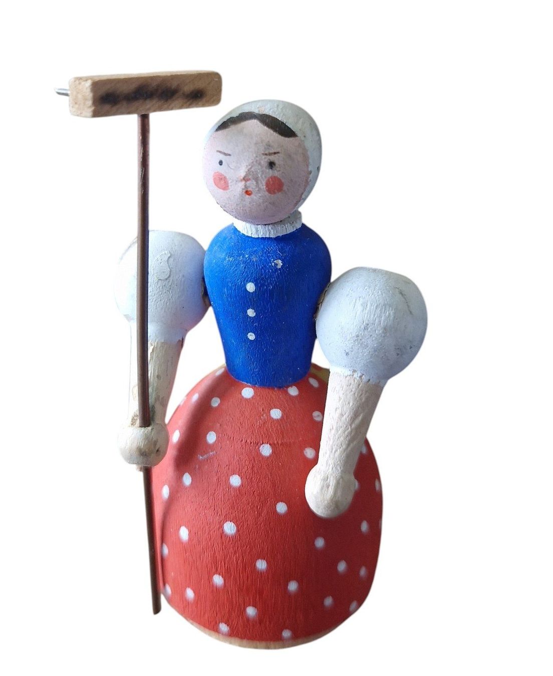 Statuette: Erzgebirge Figur Gärtnerin – Usato da Mörschwil venduto da lindaswunderkiste 1