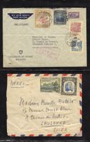 R6553  /  4 lettres 1947-1950 COLOMBIE