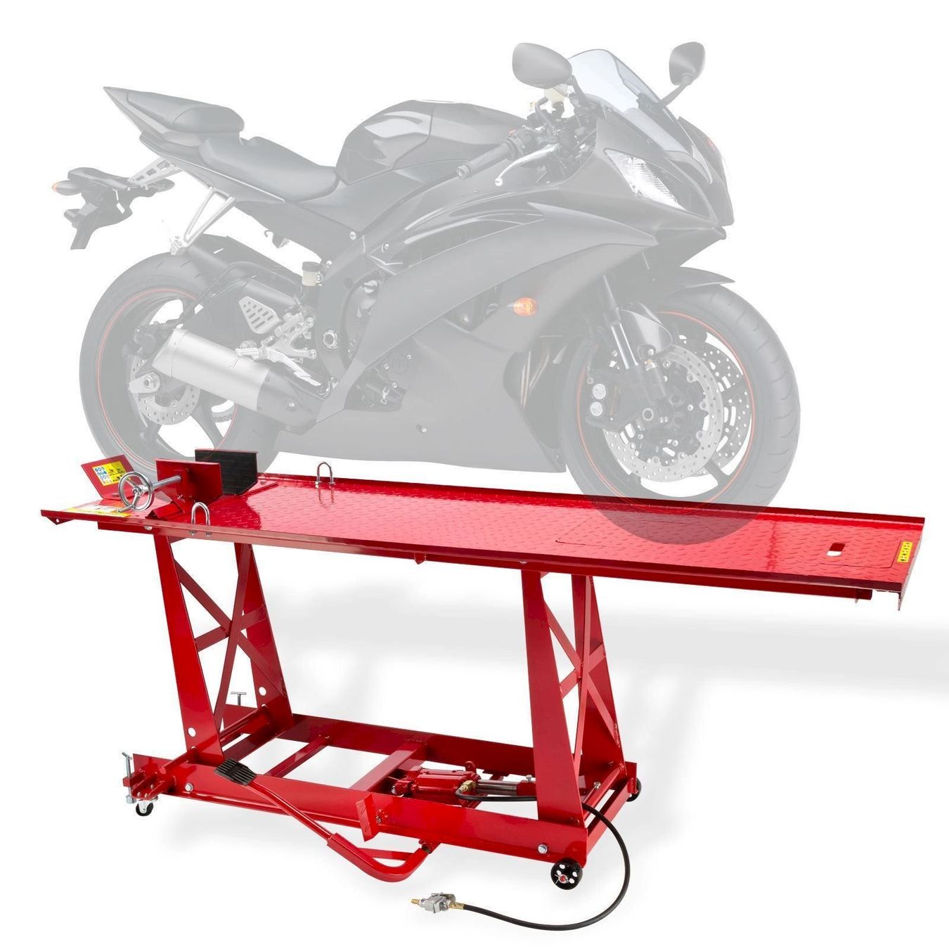 Hebebühnen: Pneumatisch Motorradhebebühne 450kg – Neu und originalverpackt aus Bottighofen von zaap