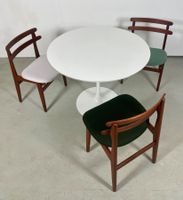 3x dänische Teak Stühle restauriert