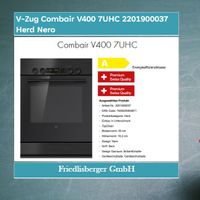 V-Zug Combair V400 7UHC 2201900037 Herd Nero
