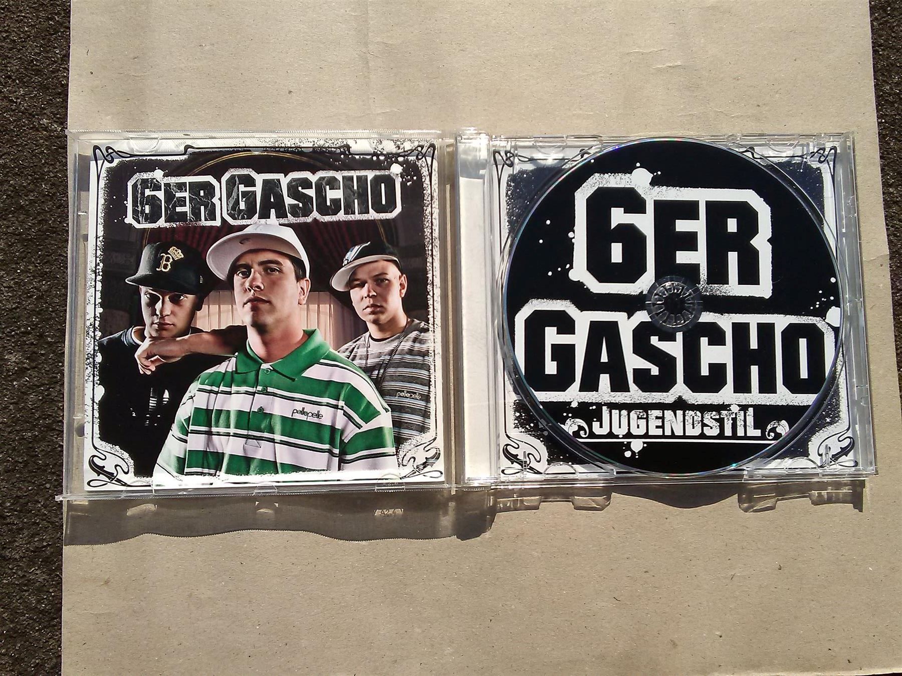 CDs: 6er Gascho: Jugendstil   (Schweizer-Rap) – Gebraucht aus St. Gallen von elk2020 1