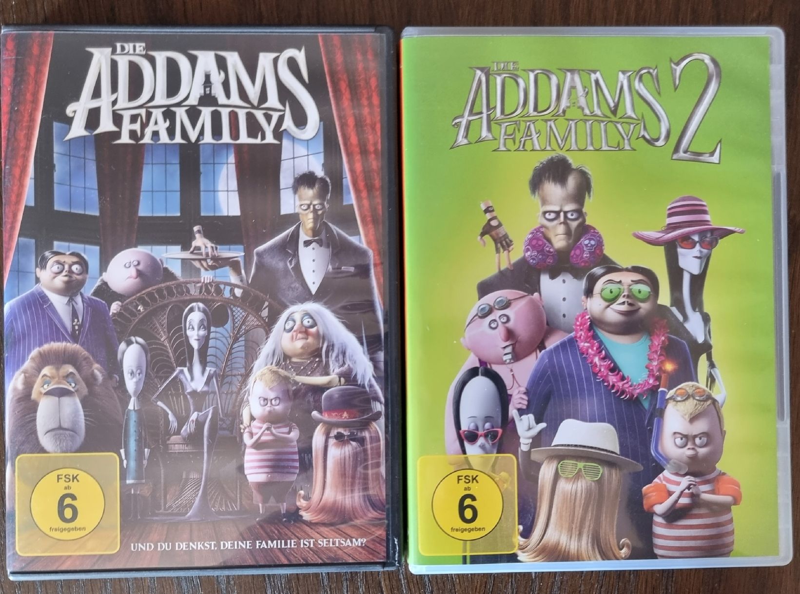 Tutti i DVDs: Die Addams Family 1 & 2  – Usato da Wohlen AG venduto da ams_77k2