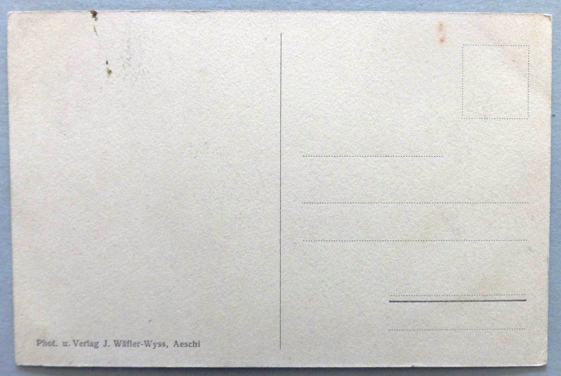 Cartoline postali: Niesenbahn - Blick auf Interlaken – Usato da Fétigny venduto da Billy2miny 1