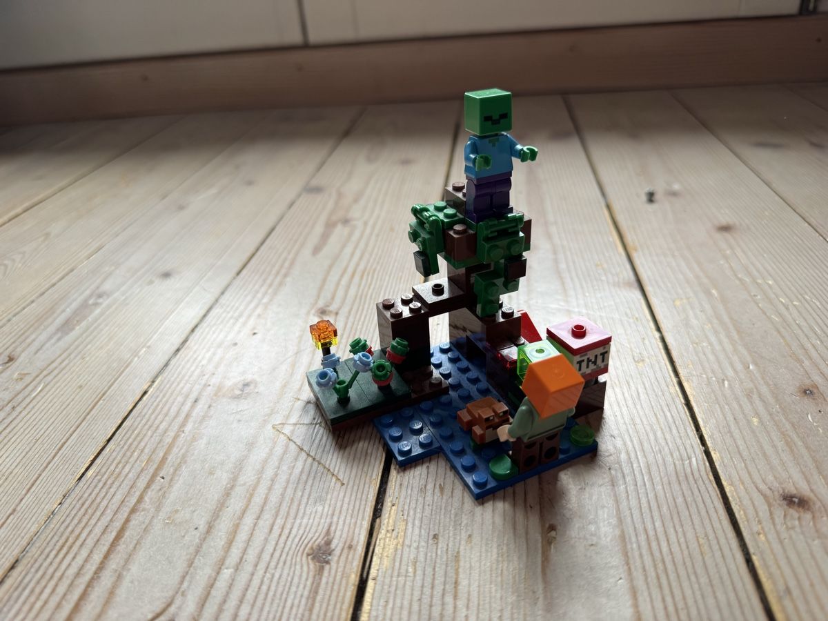 Lego Spielzeuge: Lego Minecraft Sumpfland Set – Gebraucht aus Buchs SG von thehooches