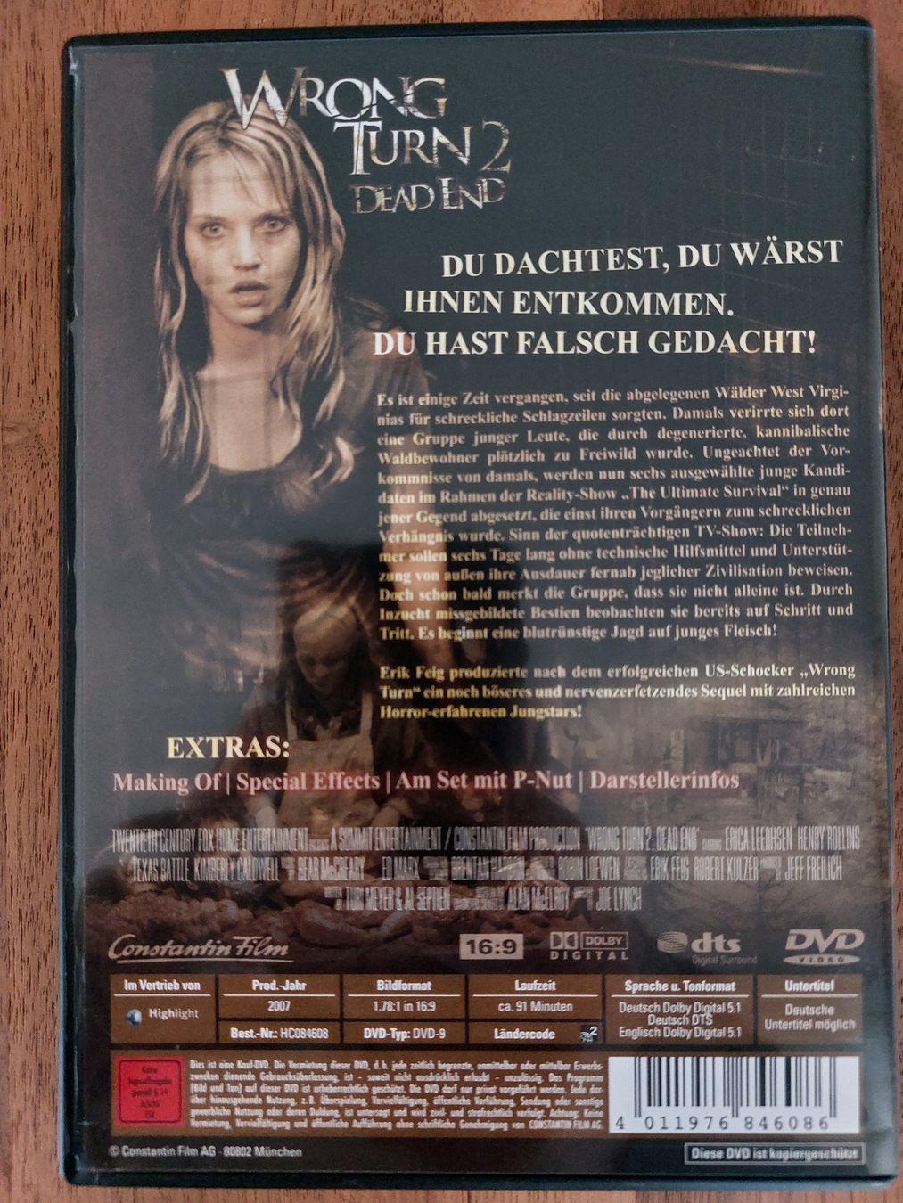 Tutti i DVDs: DVD - Wrong Turn 2 Dead End – Usato da Rheinfelden venduto da Onyx74 1