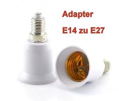 Lampen Adapter Gewinde E14 auf E27 *NEU*
