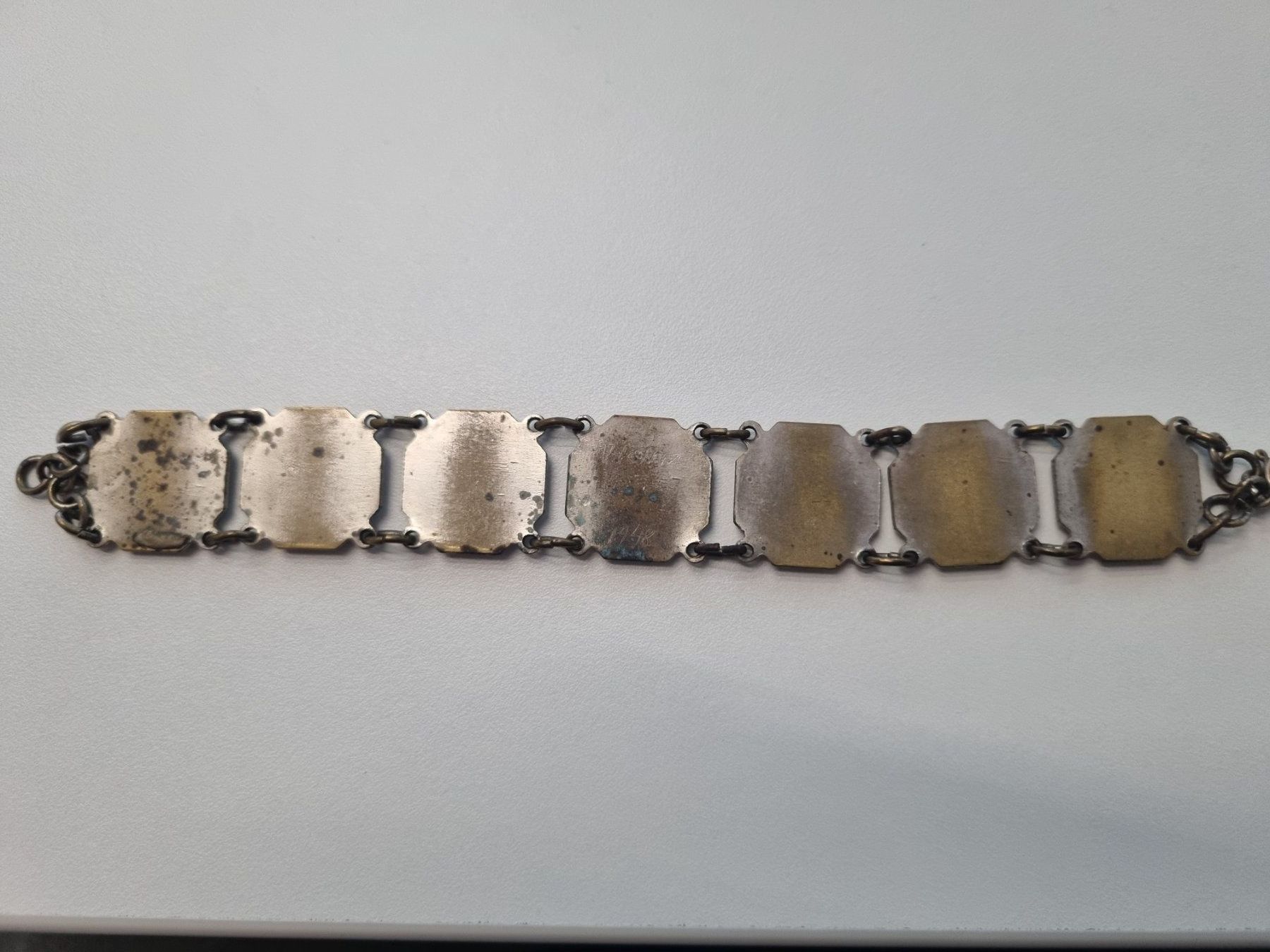 Bracciali & Braccialetti: Jugendstil Armband PARIS Souvenir Emaille – Usato da Lenzburg venduto da freedomky 5
