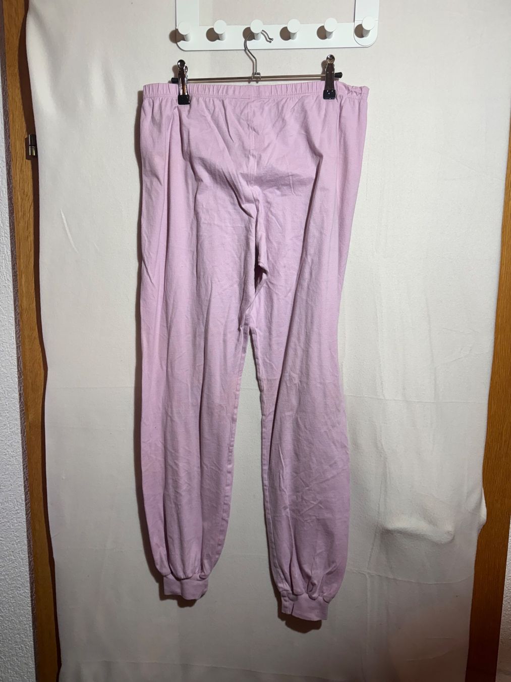 Pantaloni: Rosa Stoffhose Freizeithose Gr. M 100% Baumwolle – Usato da Grosswangen venduto da SALE_SALE_SALE 5