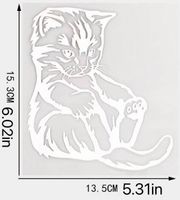 🐾😺 Niedlicher KITTEN-Aufkleber für Auto und Wand 💫