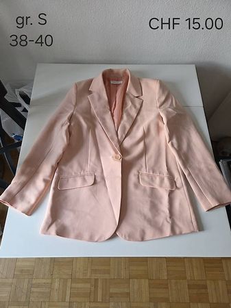 Lachsfarbener Blazer