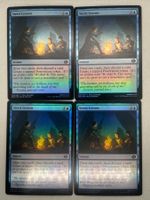 4x Magic the Gathering Karten: Stern Lesson Foil