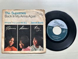 SUPREMES DIANA ROSS rare Single Kult Back in my arms Motown