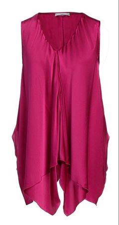 Top-tunique en soie de la marque High, taille 34-36