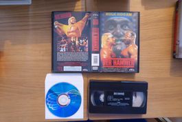 VHS Der Hammer Hulk Hogan mit Backup DVD