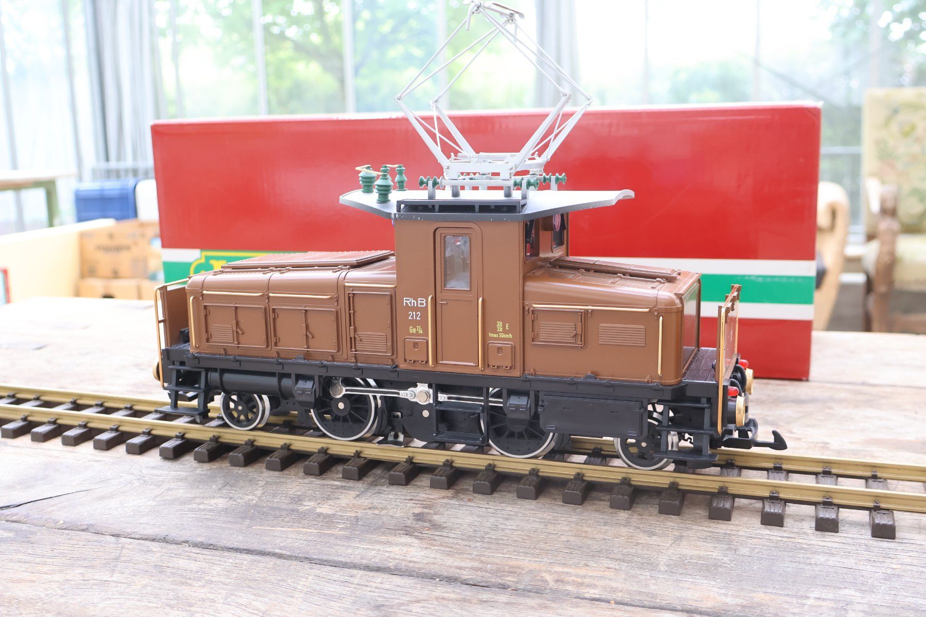 LGB Modellini di ferrovie: LGB RhB Gea 2/4 E-Lok - Digital 21440 – Usato da Winterthur venduto da Monstera 2