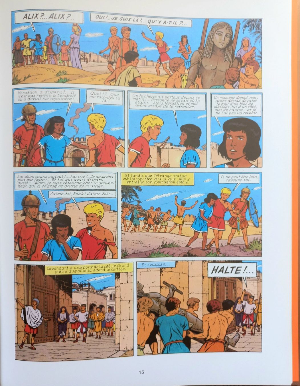 Fumetti: BD Comic - Alix 9 - Le dieu sauvage – Nuovo (secondo la descrizione) da Niederuzwil venduto da lubimaja 2