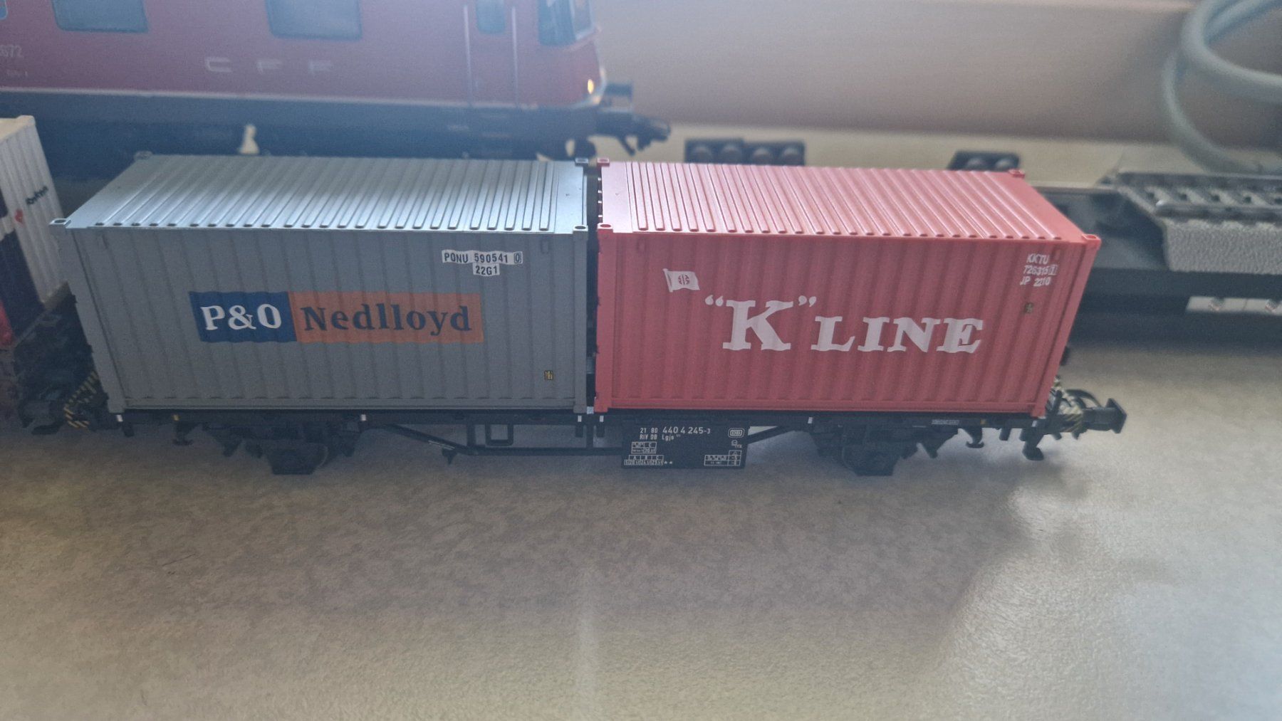 Märklin Modellini di ferrovie: Marklin Re 6/6 Balerna + 3 wagons – Usato da Crésuz venduto da lechat07 7