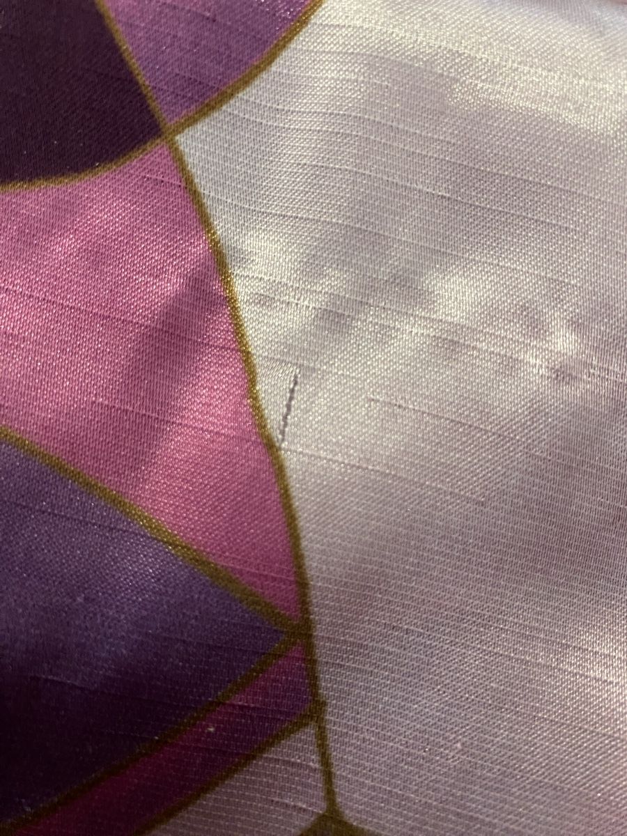 Foulards, Tücher & Schals: Damen Halstuch Pink Violett Muster gebraucht – Gebraucht aus Hausen AG von corinne_g 3