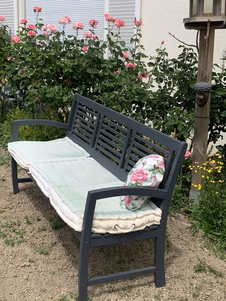 Panchine: Gartenbank grau 155 cm – Usato da Adligenswil venduto da Schutzengeli 2