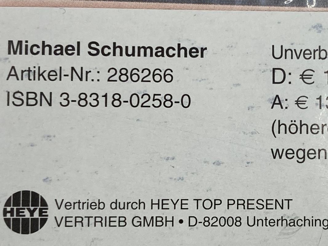 Calendari: HEYE | Kalender | Michael Schumacher | 2003 – Nuovo e nell'imballaggio originale da Wittenbach venduto da Restwert_St-Gallen 5