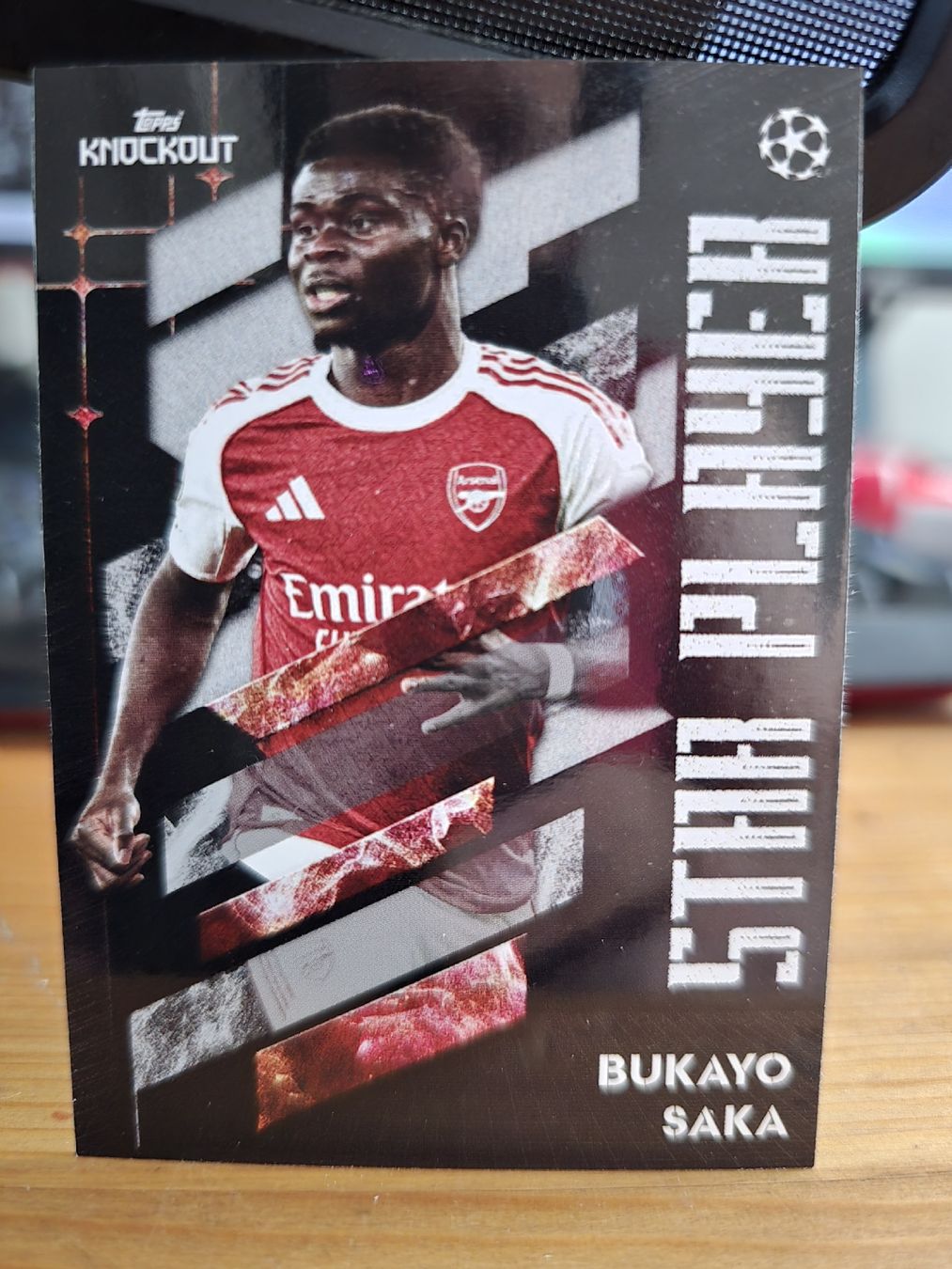 Topps Sammelbilder & Trading cards: Topps Knockout Bukayo Saka Arsenal – Neu (gemäss Beschreibung) aus St. Gallen von SaintCity