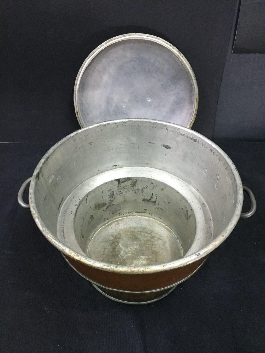 Pentole: Antiker Kessel / Topf aus Kupfer – Usato da Schaffhausen venduto da vintageville 7
