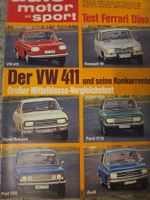 AMS 1/69 Saab 99 Ferrari 206 Fiat 125 Rekord R 16 VW 411 xa