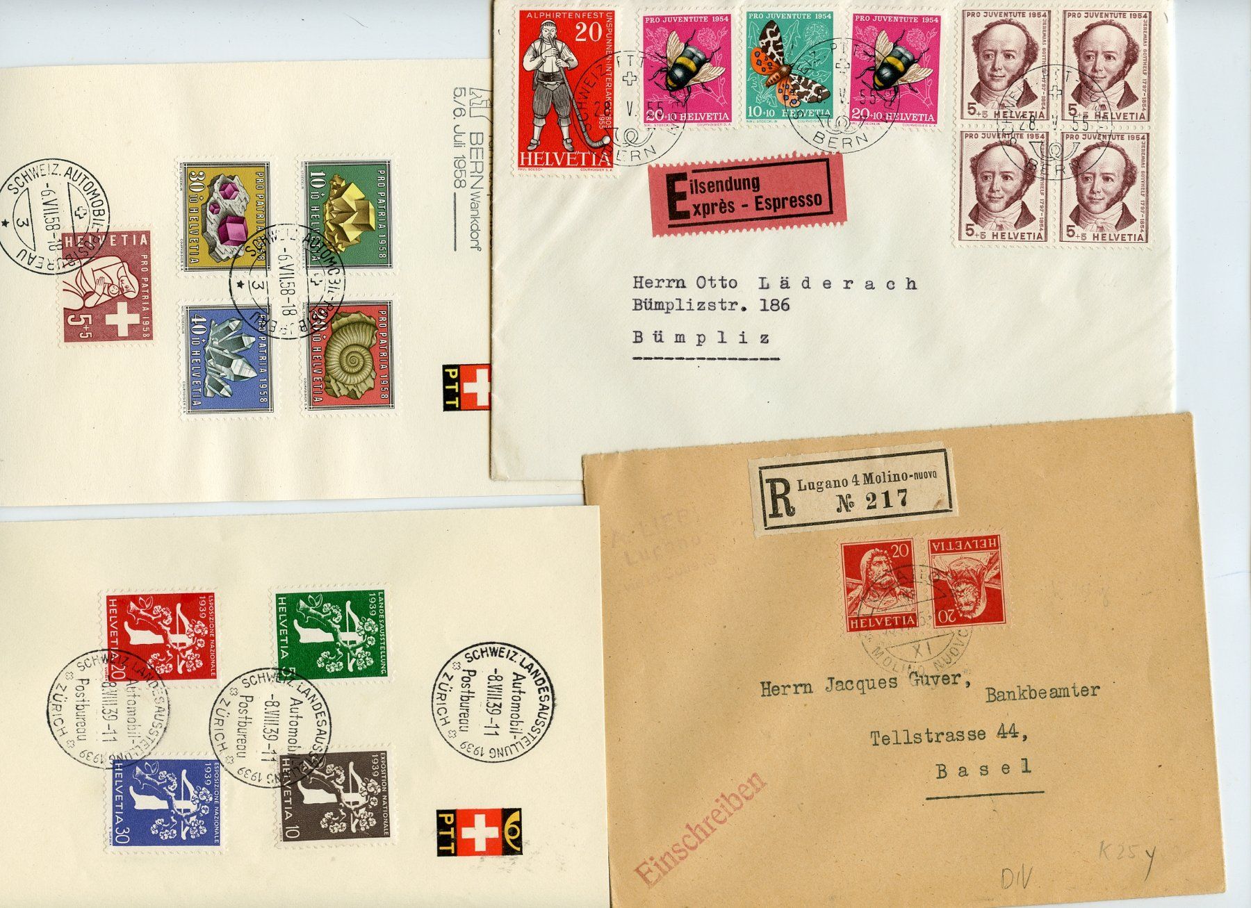 Tutti i francobolli: 1 Posten Schweizer Marken - Katalog CHF 850.-- – Usato da Steffisburg venduto da Sorbas 4