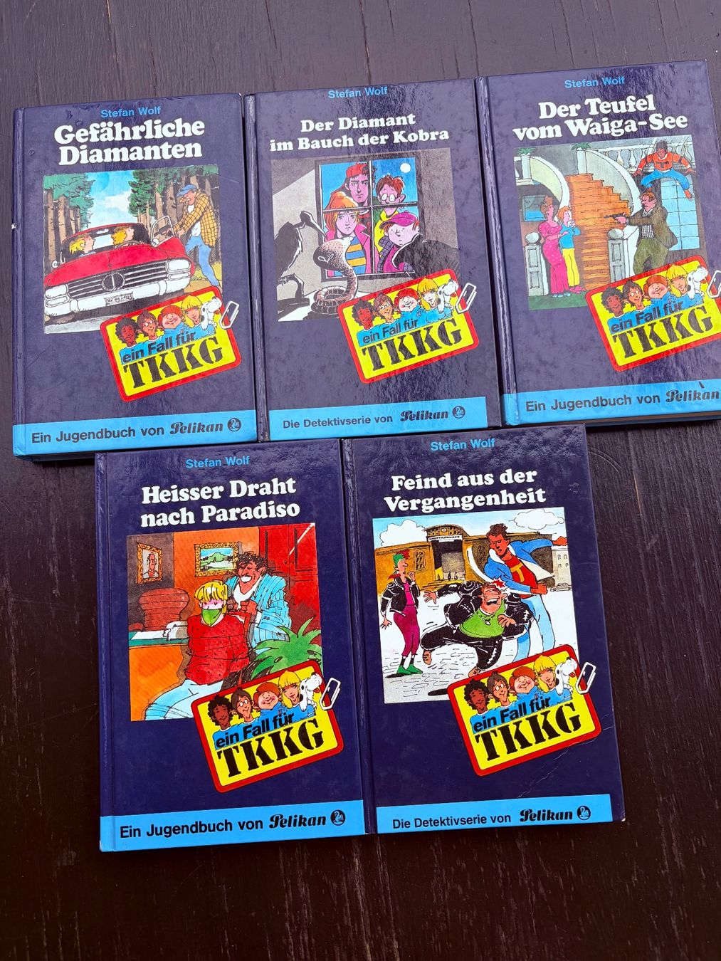 Bücher: Jugendbuch-Klassiker: 5 Bände TKKG – Gebraucht aus Brittnau von schibi03