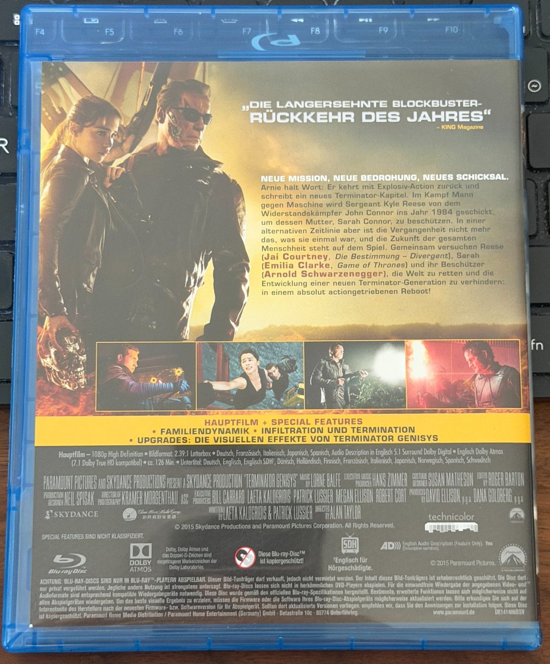 Alle DVDs: Terminator Genisys (2015) - Blu-ray – Gebraucht aus Semsales von __Florian__ 2