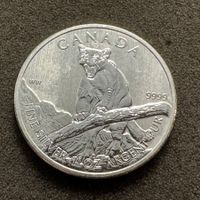 1 Unze Silber Kanada Wildlife Puma 2012