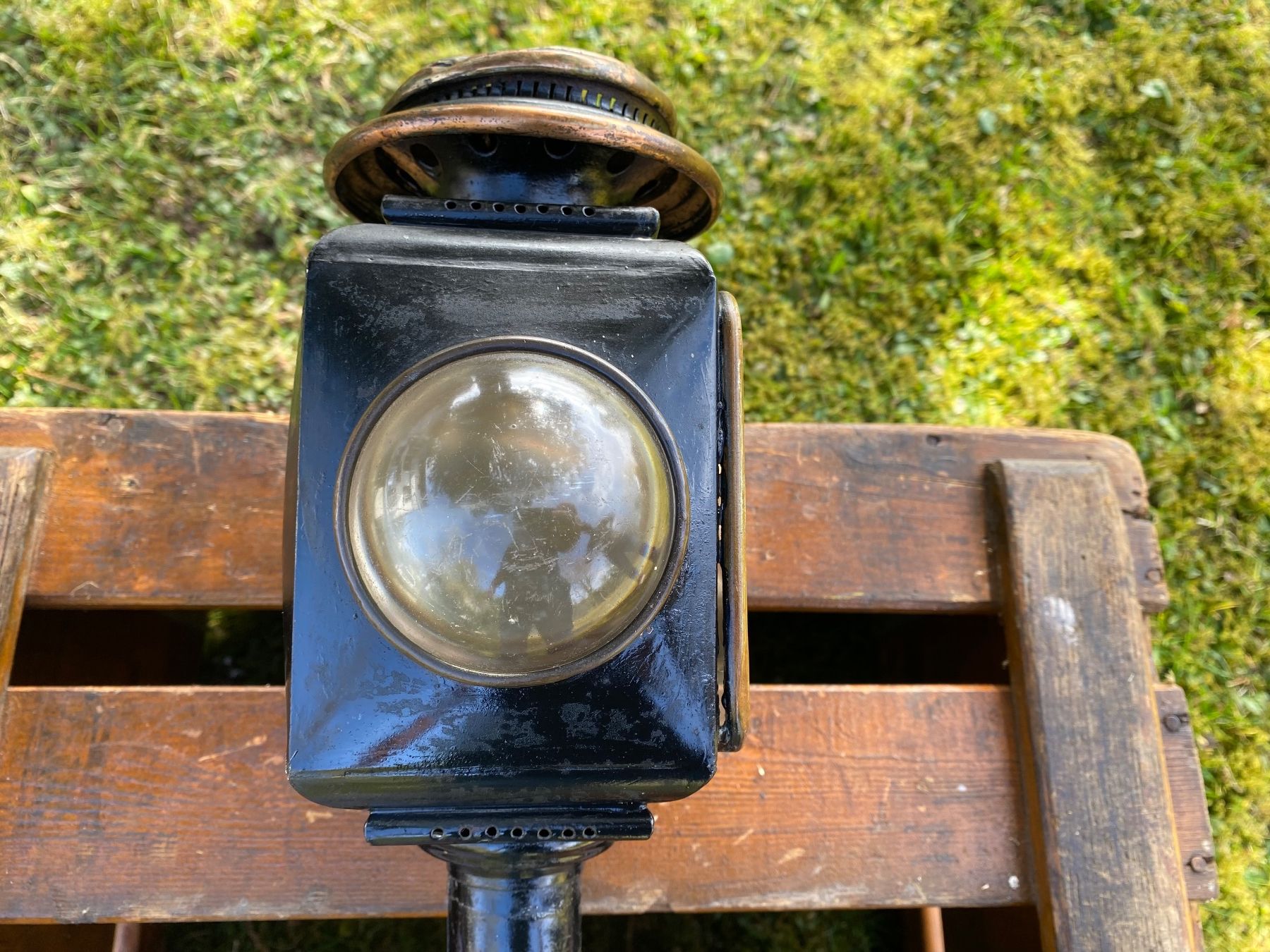 Carrozze: seltene antike Kutschenlampe – Usato da Feldbach venduto da Fea1 3