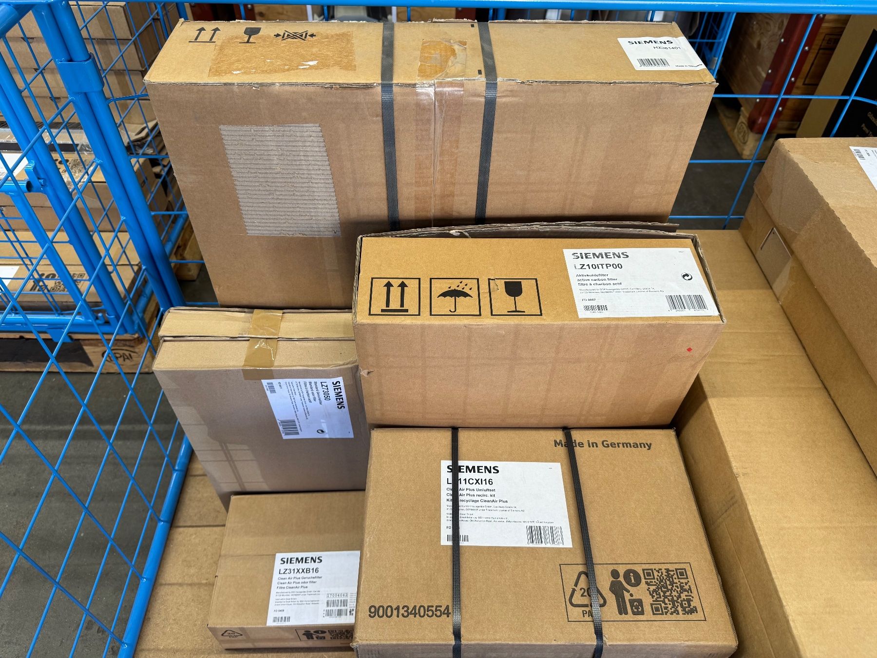 Siemens Cappe di aspirazione: Posten Bosch/Siemens Dampfabzug Umluftset, Filter,Grifflei.. – Nuovo (secondo la descrizione) da Derendingen venduto da Meisterstuecke 5