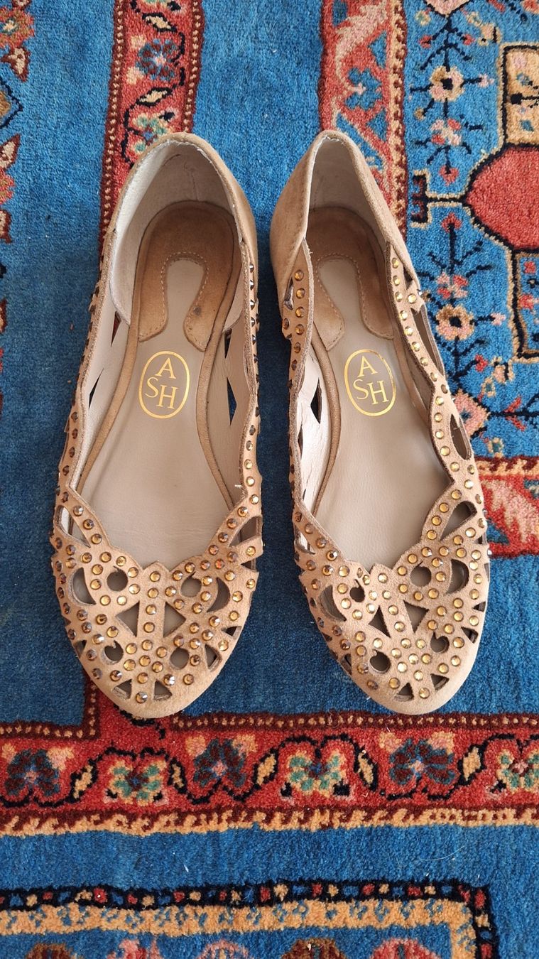 Ash Chaussures femmes: ASH leather ballet flats – D'occasion à Brügg BE par gordis