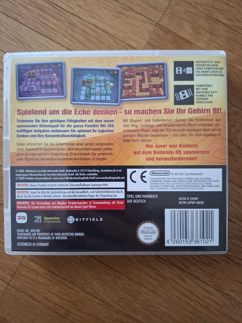 Nintendo Giochi: Nintendo DS Spiel: Know How - Denksport – Usato da Rotkreuz venduto da PrelovedPicks 1