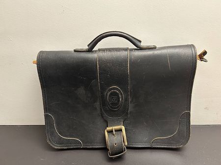 Vintage borsa/cartella vera pelle alta classe 