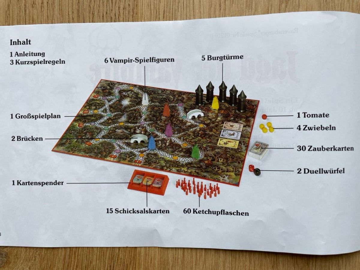 Ravensburger Jeux: Jagd der Vampire - Das Spiel mit Biss – D'occasion à Menznau par LU_6018 2