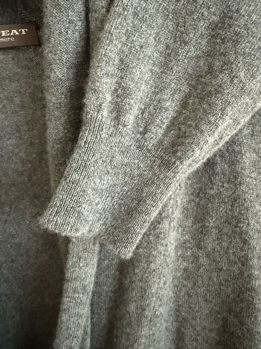 Repeat Jacken: REPEAT Kaschmir Strickmantel Gr. 40, Top Zustand! – Neu (gemäss Beschreibung) aus Gossau SG von breja 7