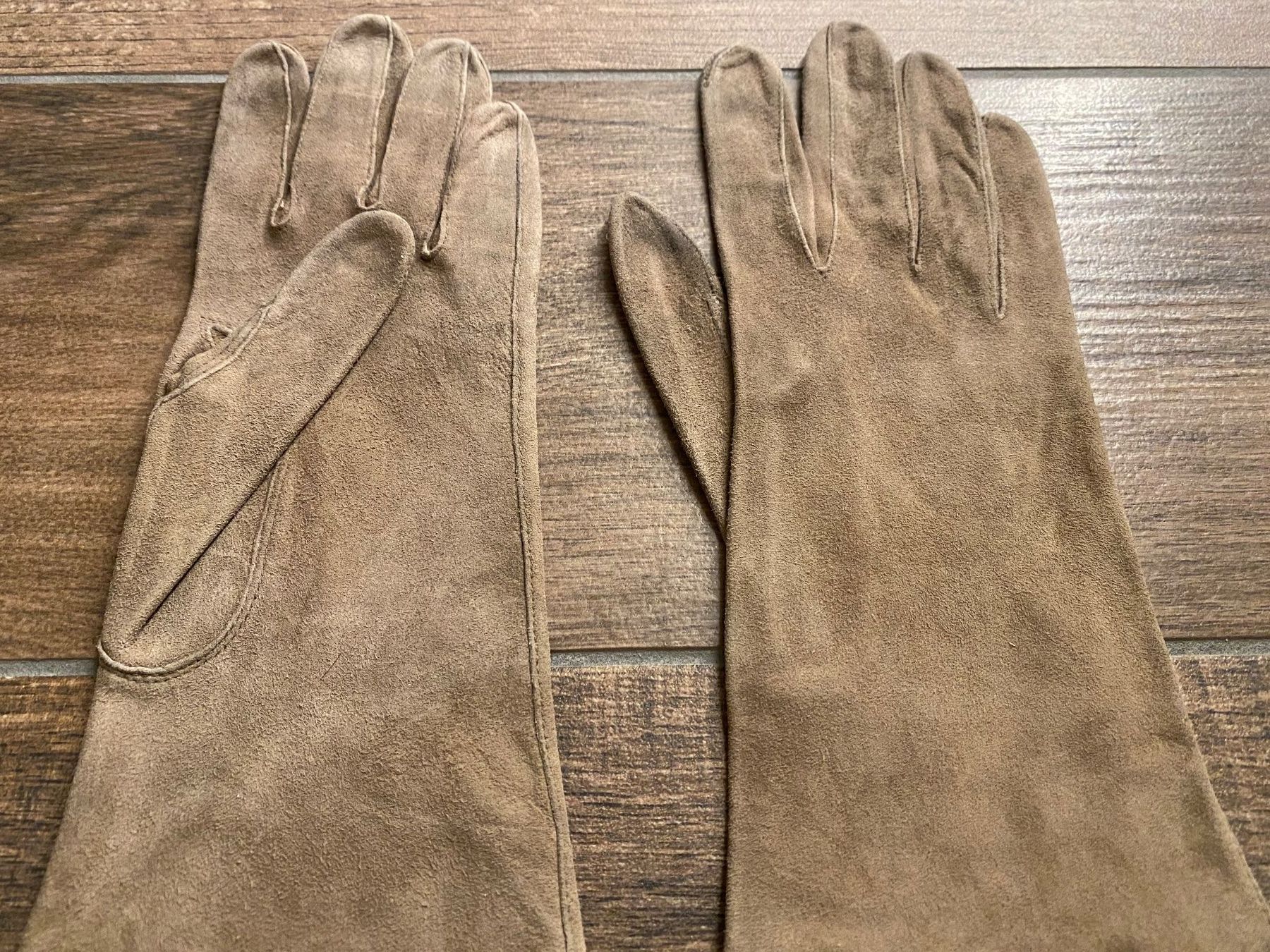 Guanti & manicotti: Lederhandschuhe braun Gr. 6¾ / 7 – Usato da Pratteln venduto da a23_j2gs 2
