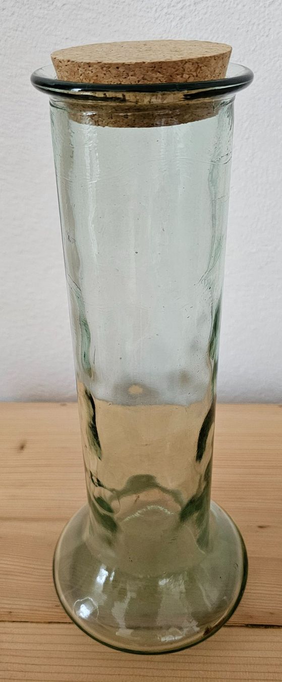Bicchieri: Glas-Behälter mit Kork-Verschluss – Usato da Oetwil a.d. Limmat venduto da grisilisi
