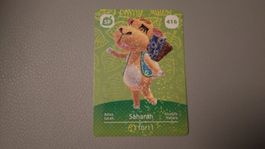 Animal Crossing amiibo Karte, Saharah / Aziza, EU Nr. 416