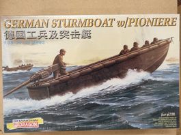 Deutsches Sturmboot mit Pioniere, Bausatz von Dragon 1/35