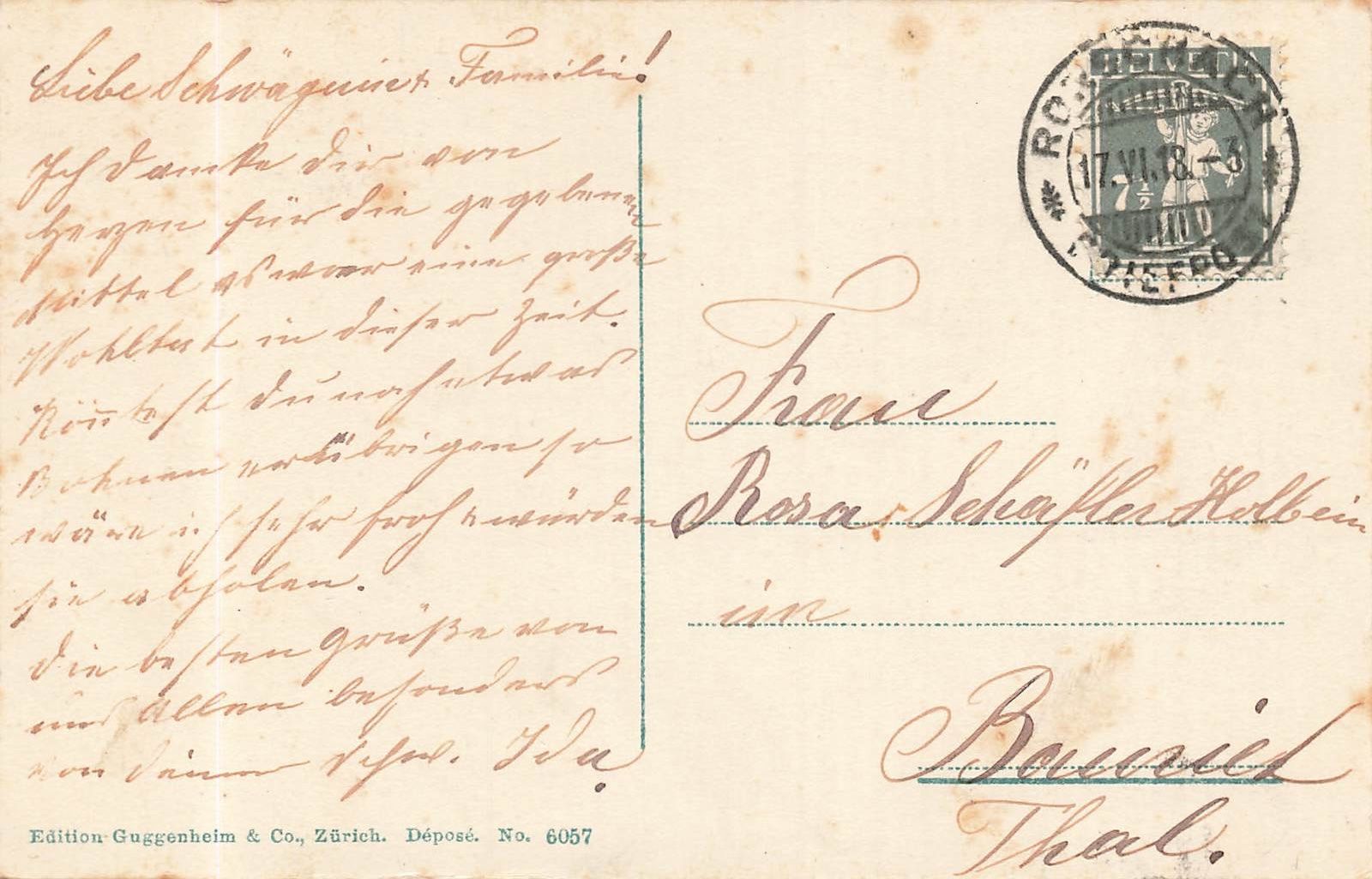 Cartoline postali: Rorschach SG Lehrerseminar Mariaberg – Usato da Biasca venduto da Blenio71 1