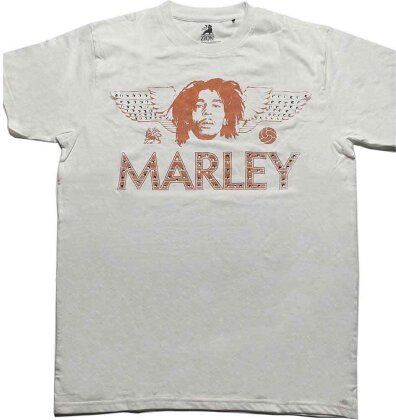 Bob Marley T-Shirt Wings (mit Glitzersteinchen) Grösse M