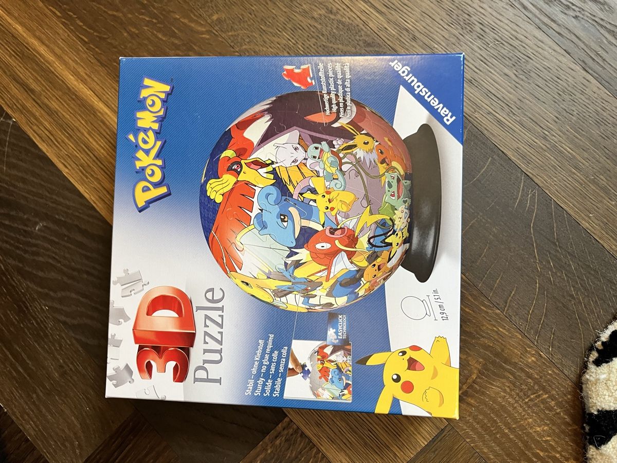 Ravensburger Puzzle: Ravensburger 3D Puzzle Pokemon – Usato da Zürich venduto da Danielan0