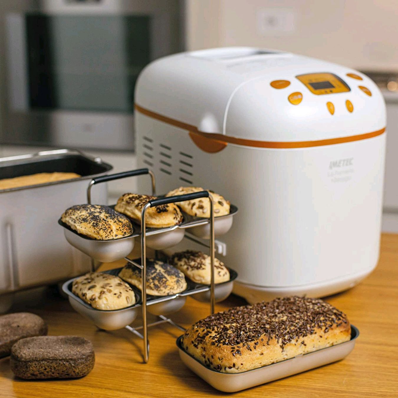 Elettrodomestici da cucina: Imetec La Forneria +Zeroglu - Brotbackautomat – Difettoso da Müstair venduto da VenovaAG 4