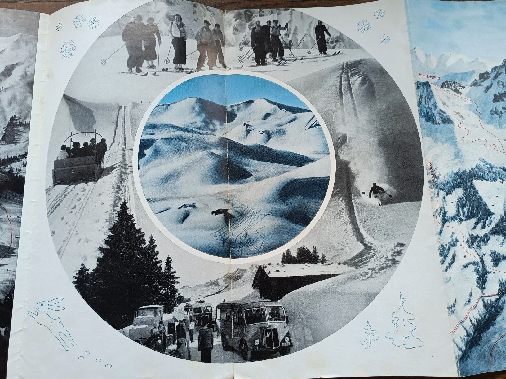 Dokumente: Alter Prospekt / Adelboden - Ausgabe 1939 – Gebraucht aus Brugg AG von Ente015 2